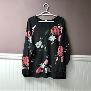 Old Navy floral sweater